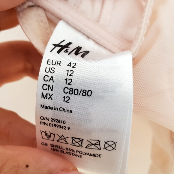 H&M-Corset with lace and embroidery🩰 - Picture 5 of 6